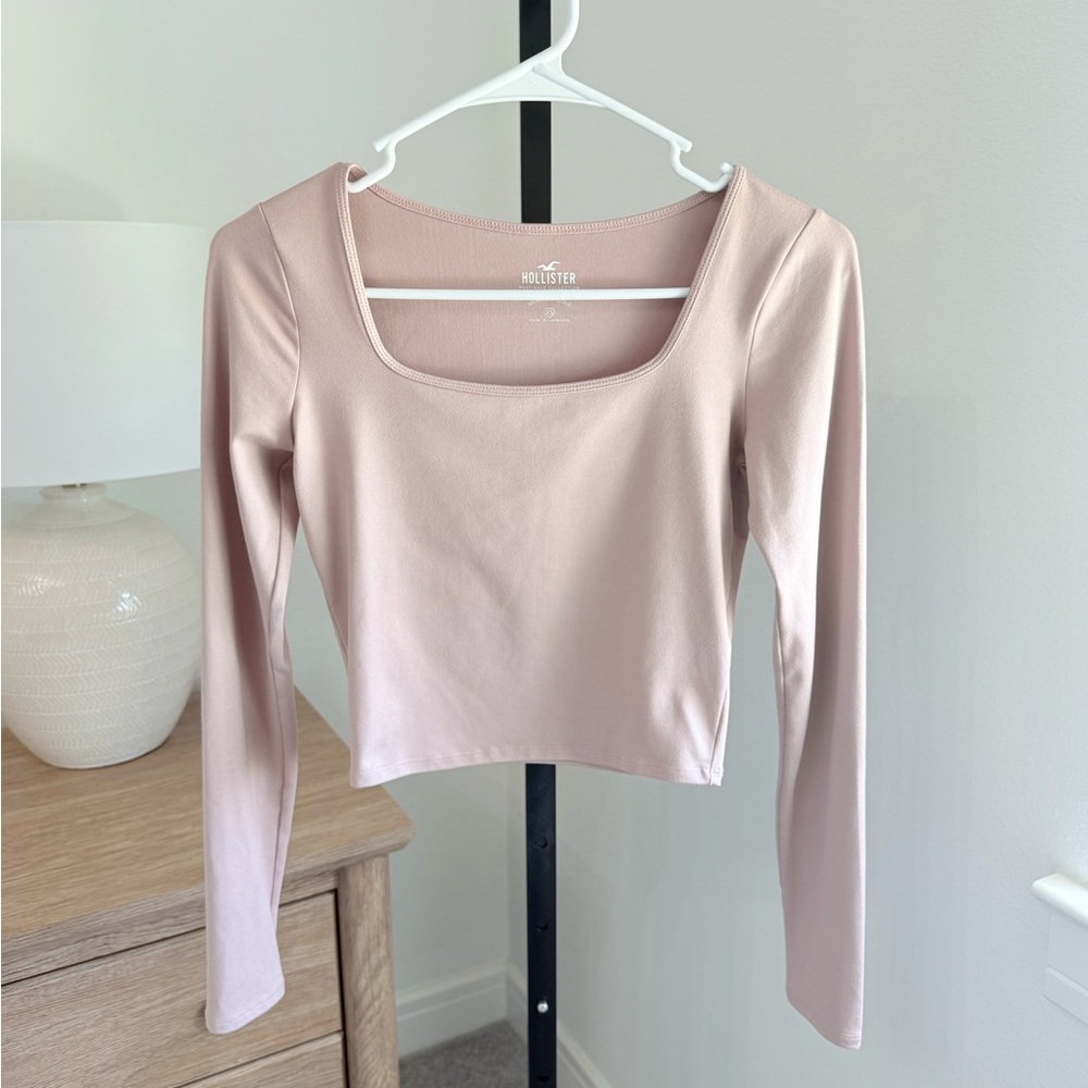 Hollister Pink Long Sleeve Size XS